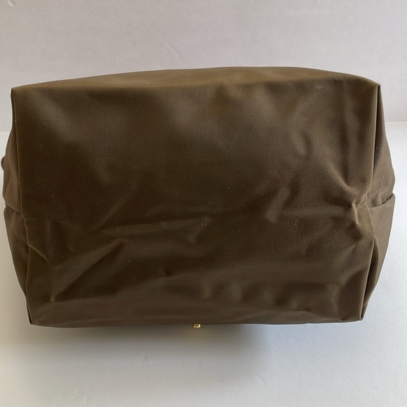 Longchamp Le Pliage Type “S” - Modèle Dépose Olive Green & Saddle Brown … - Picture 7 of 12